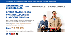 Desktop Screenshot of plumberinqueens.com